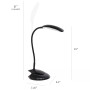 Simple Designs Flexi LED Rounded Clip Light