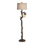 Lodge Lamp with Acorn Nightlight Floor Lamp
