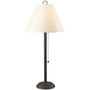 Candlestick Table Lamp with Pull Chain Switch