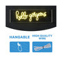 Hello Gorgerous Contemporary Glam Acrylic Box USB Operated LED Neon Light