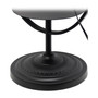 Elegant Designs Bedside Nightstand End Table Dual Shelf Decorative Floor Lamp