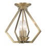 Prism 2- Light Metal Mini Pendant