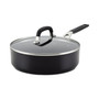 Hard Anodized Nonstick 3 Quart Sauté Pan with Lid