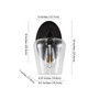 Jayne 1-Light Cottage Rustic LED Vanity Light