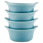 Ceramics Round Ramekin Dipper Cups, Set of 4