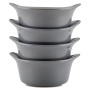 Ceramics Round Ramekin Dipper Cups, Set of 4