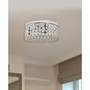 Elegant Designs 12" Elipse Round Flushmount