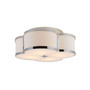 Quatrefoil Scalloped Shade Classic Glam LED Flush Mount