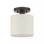 Meadow 1 Light Semi Flush