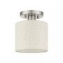 Meadow 1 Light Semi Flush