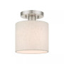 Meadow 1 Light Semi Flush