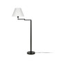 Moby Swing Arm Floor Lamp Empire Shade