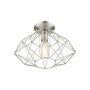 Geometric 1 Light Flush Mount