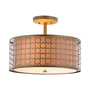 Giotta Gold-Tone Ceiling Lamp