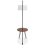Stork Walnut Floor Lamp