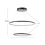 Brice Round Integrated LED Chandelier