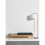 Montage Modern LED Arc Standing Floor Lamp with Hanging Drum Shade