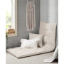 Edelia Poly Chenille Lounge Floor Pillow Cushion, 27"x74"