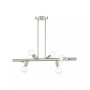 Bannister 6 Lights Linear Chandelier