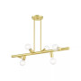 Bannister 6 Lights Linear Chandelier