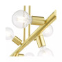 Bannister 6 Lights Linear Chandelier
