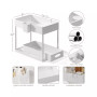 Under Sink Bathroom & Kitchen Cabinet Organizer