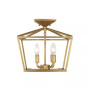 Townsend 4-Light Semi-Flush Ceiling Light (13" W x 13" H)