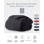 All-Season Soft Brushed Microfiber Down-Alternative Comforter - King