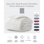 All-Season Soft Brushed Microfiber Down-Alternative Comforter - King