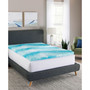 Cooling Gel Swirl 3" Memory Foam Mattress Topper, King