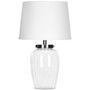 Evan Clear Glass Table Lamp