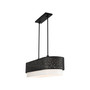 Noria 6 Lights Linear Chandelier