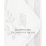 All Season 2 Piece Sprouting Vines Stripe Reversible Quilt Set, Twin/Twin XL