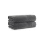 Luxury Turkish Bath Towels, 2-Pack, 600 GSM, Extra Soft  Plush, 30x60, Solid Color Options with Dobby Border