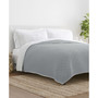 All Season 2 Piece Summer Stripes Reversible Quilt Set, Twin/Twin XL