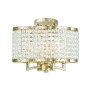 Grammercy 4-Light Convertible Mini Chandelier/Ceiling Mount
