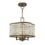 Grammercy 4-Light Convertible Mini Chandelier/Ceiling Mount