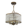 Grammercy 4-Light Convertible Mini Chandelier/Ceiling Mount