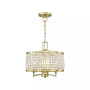 Grammercy 4-Light Convertible Mini Chandelier/Ceiling Mount