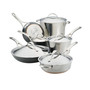 Nouvelle Copper Mixed Metals Cookware Set, 11 Piece