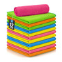 12 Pack Highly Absorbent Microfiber Cleaning Cloths