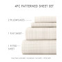 The Timeless Classics by Home Collection Premium Ultra Soft Pattern 3 Piece Bed Sheet Set - Twin