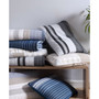 Coveside Blue Cotton Reversible 2-Piece Quilt Set, Twin