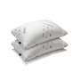 Bamboo Shredded Memory Foam Pillow, Standard/Queen, Adjustable Density - Set of 2