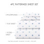 The Boho & Beyond Premium Ultra Soft Pattern 3 Piece Bed Sheet Set by Home Collection - Twin