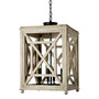 Wood Lattice Lantern