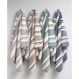 Lindy Striped Sherpa Throw, 50" x 70"