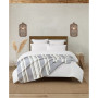 Lindy Striped Sherpa Throw, 50" x 70"