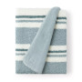 Lindy Striped Sherpa Throw, 50" x 70"