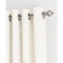 Home Collection 2 Panel 100% Total Blackout 2 Piece Grommet Curtains Set, 50" x 84"